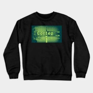 Cortez Road, Arcadia CA, by MWP Crewneck Sweatshirt